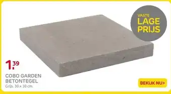 Praxis COBO GARDEN BETONTEGEL aanbieding
