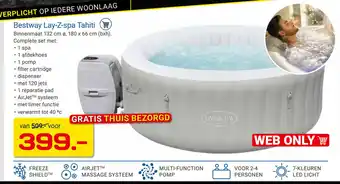 Kluswijs Bestway Lay-Z-Spa Tahiti aanbieding