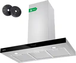 Amazon CIARRA CBCS9102 Afzuigkap 90 cm 650 m³/h Touch Control 4 snelheden Afzuiging Buiten en Interne Recirculatie Door koolstoffilt aanbieding