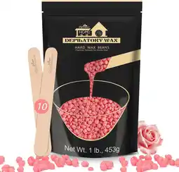 Amazon Lifestance 450g Braziliaanse Bikini Waxbonen, Premium Waxparels con10 Houten Spatels, Roze Ontharing Braziliaanse Waxing Voll aanbieding