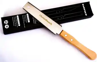 Xnourney Japanse zaag, kleine houtzaag, 15,2 cm flexibel lemmet, dubbele snijkant, handmatig, vrije tijd, doe-het-zelf, Japanse timmermanszaag, scherp en licht