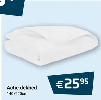 Beddenreus Actie dekbed 140x220cm aanbieding