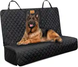 Amazon AMZPET Autostoelhoes voor honden | Waterdichte achterbankhoes voor honden en huisdieren autoreizen | Antislip en krasbestendi aanbieding