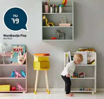 Beddenreus Wandkastje Play 60x75x22 aanbieding