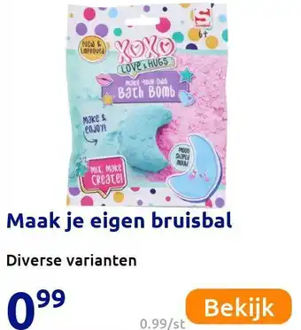 Action Maak je eigen bruisbal aanbieding