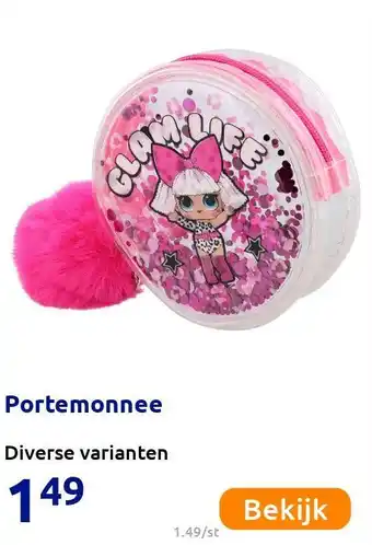 Action Portemonnee aanbieding