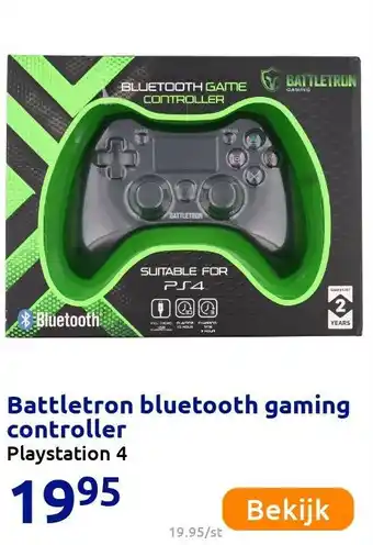 Action Battletron bluetooth gaming controller aanbieding