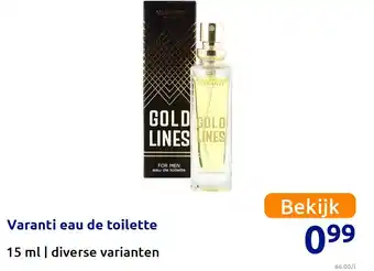 Action Varanti eau de toilette aanbieding