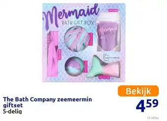 Action The Bath Company zeemeermin giftset aanbieding