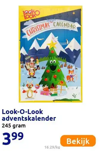 Action Look-O-Look adventskalender aanbieding