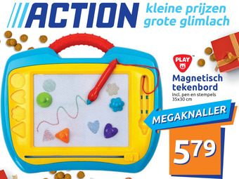 Action Magnetisch tekenbord aanbieding