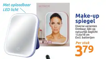 Action Make-up spiegel aanbieding