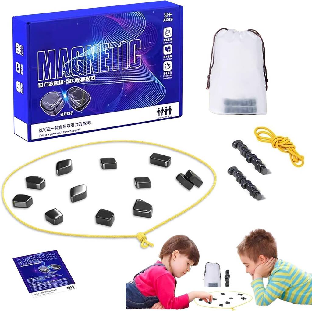Schaakset, magnetisch effect, schaakset, gevechtsschaak, educatief damspel, draagbaar schaakbord, feestbenodigdheden voor familiebijeenkomsten en reizen Gomice Schaakset, magnetisch effect, schaakset, gevechtsschaak, educatief damspel, draagbaar schaakbord, feestbenodigdheden voor familiebijeenkomsten en reizen Gomice