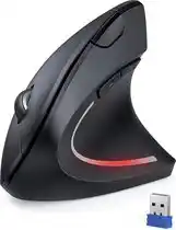 Bol.com Tecknet Verticale Muis - Ergonomisch Ontworpen voor Rechtshandige - Draadloos - 6 Knoppen - 2000-1200-800 Instelbaar DPI aanbieding