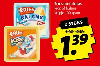 Boni Eru smeerkaas aanbieding