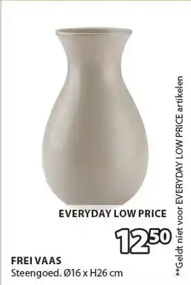 Jysk FREI VAAS aanbieding