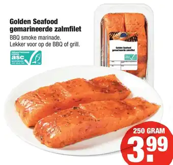 ALDI Golden Seafood gemarineerde zalmfilet 250g aanbieding