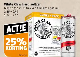 Poiesz White Claw hard seltzer aanbieding