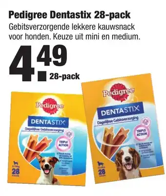 ALDI Pedigree Dentastix 28-pack aanbieding