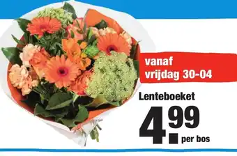 ALDI Lenteboeket aanbieding