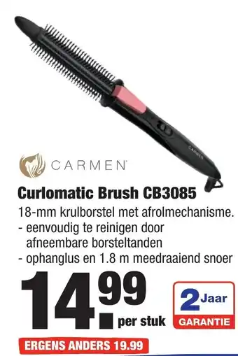 ALDI Carmen Curlomatic Brush CB3085 aanbieding