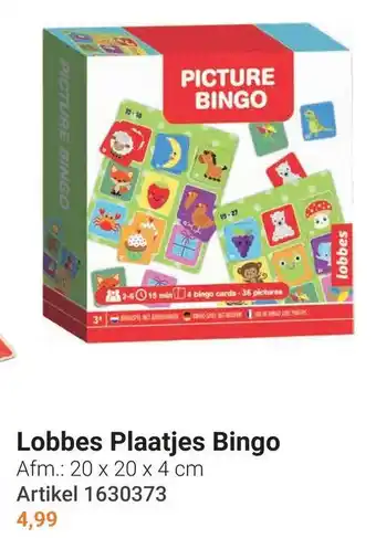 Lobbes Lobbes Plaatjes Bingo aanbieding