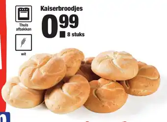 ALDI Kaiserbroodjes 8 stucks aanbieding