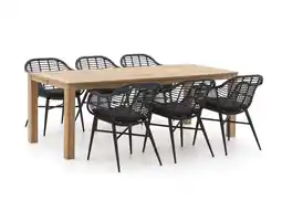 Kees Smit Intenso Azora/ROUGH-S 220cm dining tuinset 7-delig aanbieding