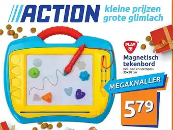 Action Magnetisch Tekenbord aanbieding
