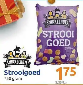 Action Smikkelhuys Strooigoed aanbieding