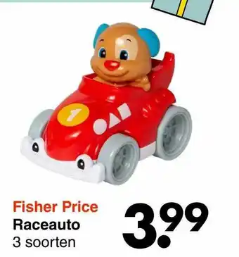 Wibra Fisher Price Raceauto aanbieding