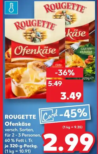 Kaufland DE ROUGETTE Ofenkäse aanbieding