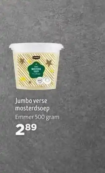 Jumbo Jumbo Verse Mosterdsoep aanbieding