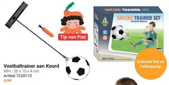 Lobbes Voetbaltrainer aan Koord aanbieding