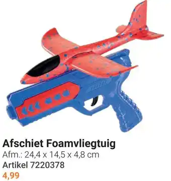 Lobbes Afschiet Foamvliegtuig aanbieding