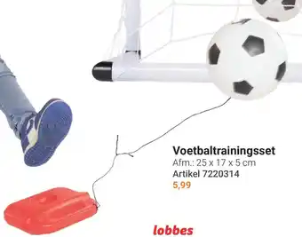 Lobbes Voetbaltrainingsset aanbieding