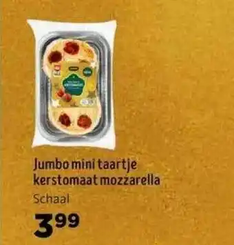 Jumbo Jumbo Mini Taartje Kerstomaat Mozzarella aanbieding