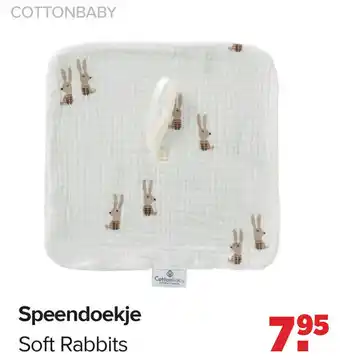 Baby-Dump Speendoekje aanbieding