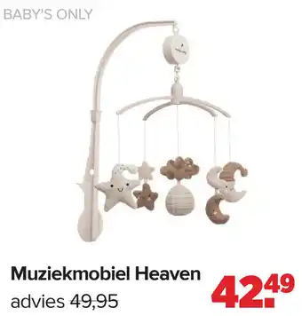 Baby-Dump Muziekmobiel Heaven aanbieding