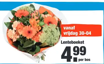 ALDI Lent teboeket aanbieding