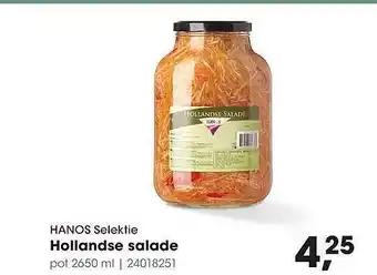 HANOS Hanos Selektie Hollandse Salade aanbieding