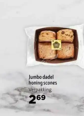 Jumbo Jumbo Dadel Honing Scones aanbieding