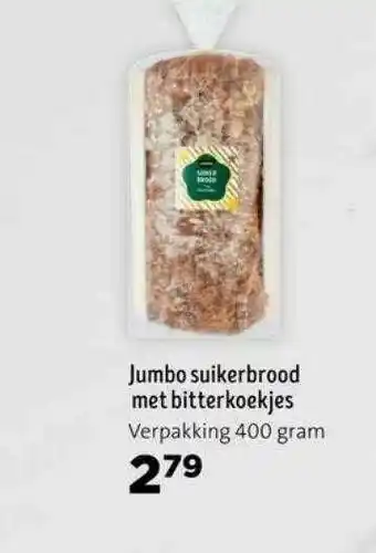 Jumbo Jumbo Suikerbrood Met Bitterkoekjes aanbieding