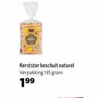 Jumbo Kerstster Beschuit Naturel aanbieding