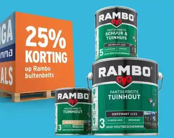 GAMMA Rambo buitenbeits aanbieding
