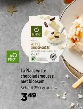 Jumbo La Place Witte Chocolademousse Met Bloesem aanbieding