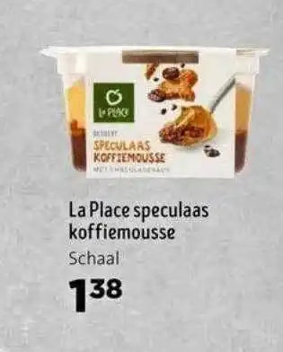 Jumbo La Place Speculaas Koffiemousse aanbieding