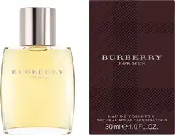 Bol.com Burberry For Men Eau de Toilette Spray 30 ml aanbieding