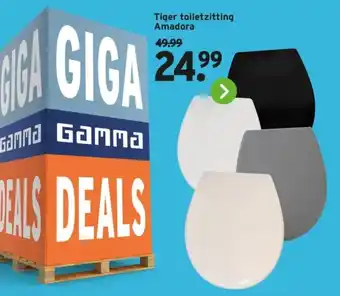 GAMMA Tiger toiletzitting Amadora aanbieding