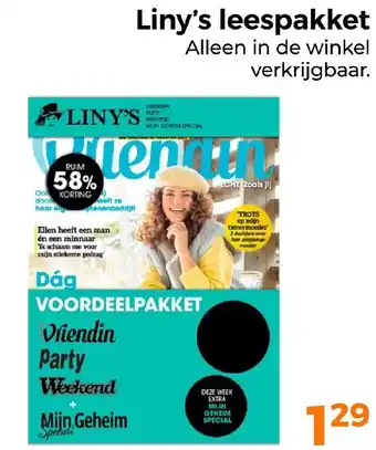 Trekpleister Liny's leespakket aanbieding